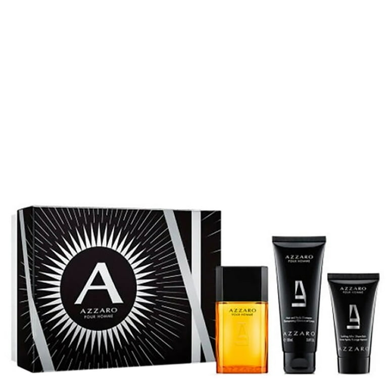 Azzaro For Men Set: EDT+Shower Gel+After Shave Balm (3.4+3.4+1.7