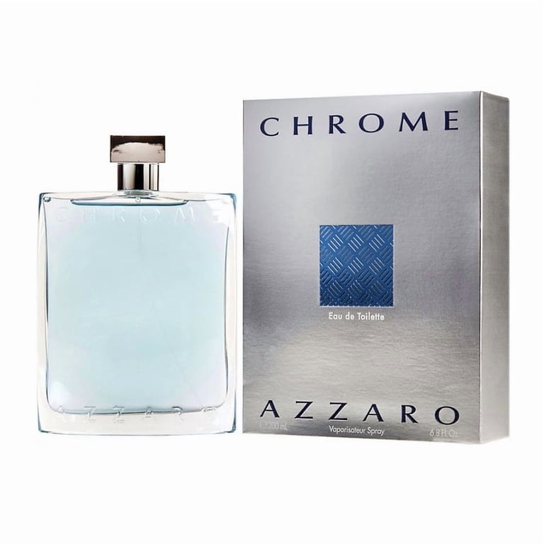 Azzaro Chrome 6.7 oz / 200 ml Eau De Toilette For Men - Walmart.com