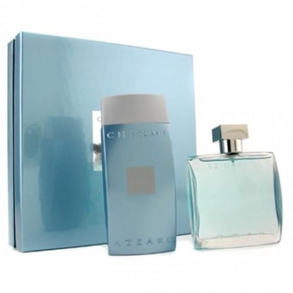 Azzaro Chrome Chrm1 Chrome Men Gift Set - 34 Oz.