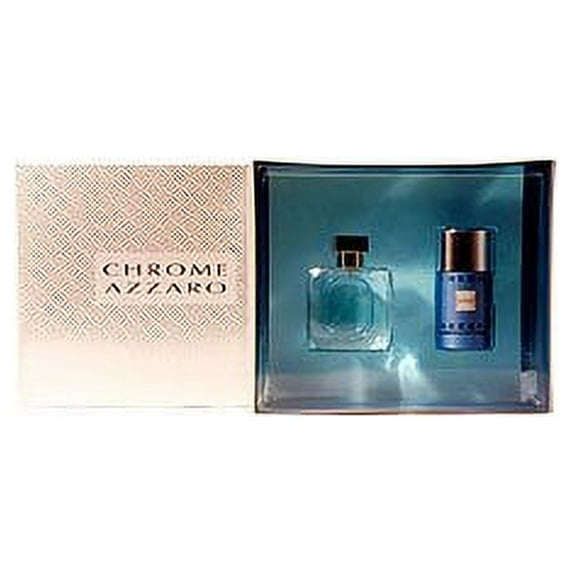 Azzaro Chrome Colognes 3 Pc - 3.3oz Spray, 0.33oz EDT Spray