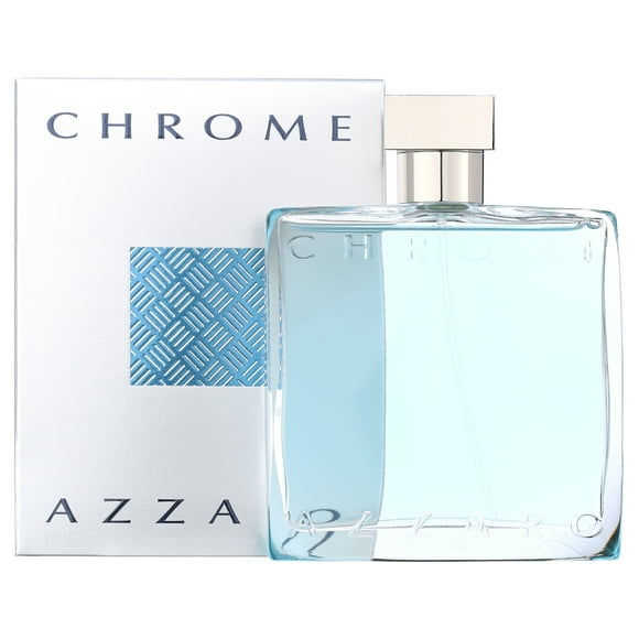 Azzaro Chrome Eau de Toilette, Cologne for Men, 3.4 oz
