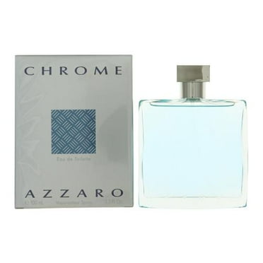 Azzaro Chrome Eau de Toilette Cologne for Men, 3.3 Ounce