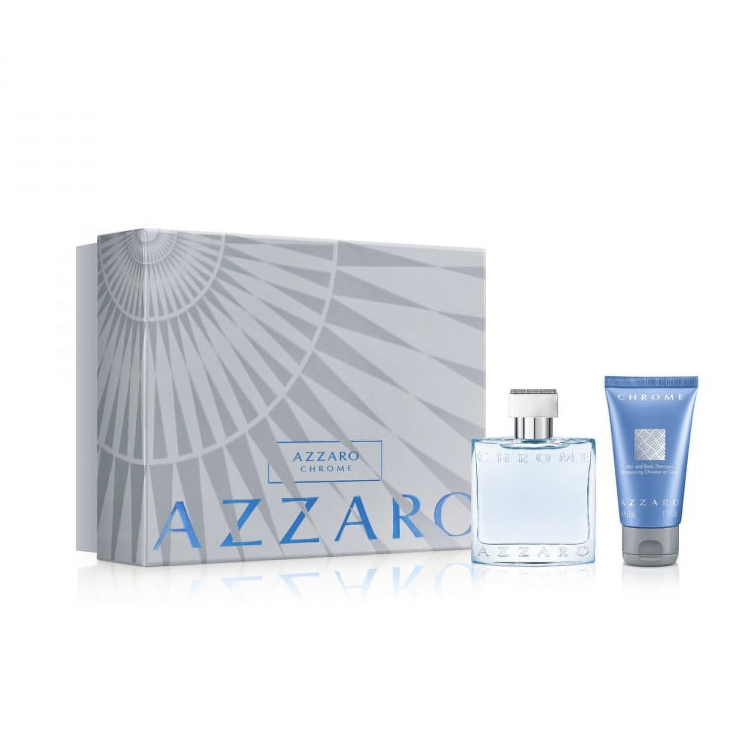 Azaroo Gift Azzaro Chrome Gift Set Fragrances 3351500020843 - Walmart.com