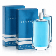 Azzaro Chrome Legend EDT Spray Cologne for Men, 4.2 fl oz Bottles, Pack of 2