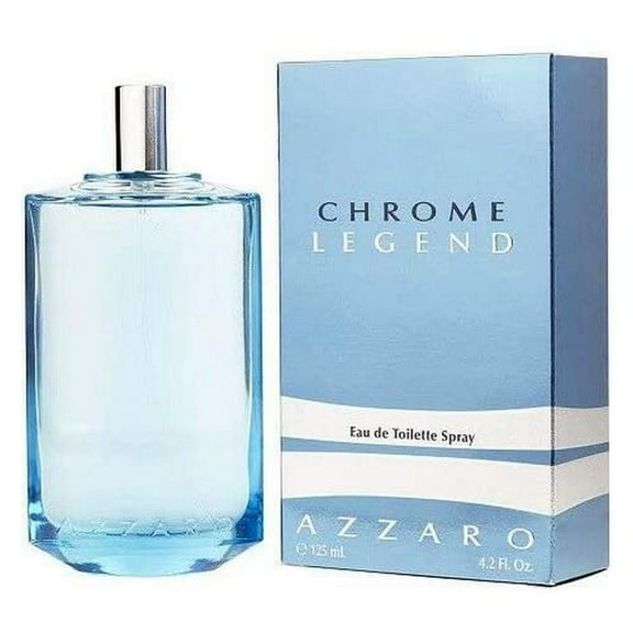 Chrome Legend Cologne By Azzaro Eau De Toilette Spray 4.2 oz(Pack of 4)