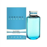 Azzaro Chrome Legend Eau De Toilette Spray, Cologne for Men, 4.2 Oz