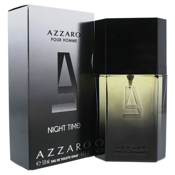 Azzaro Night Time Eau de Toilette, Cologne for Men, 1.7 Oz