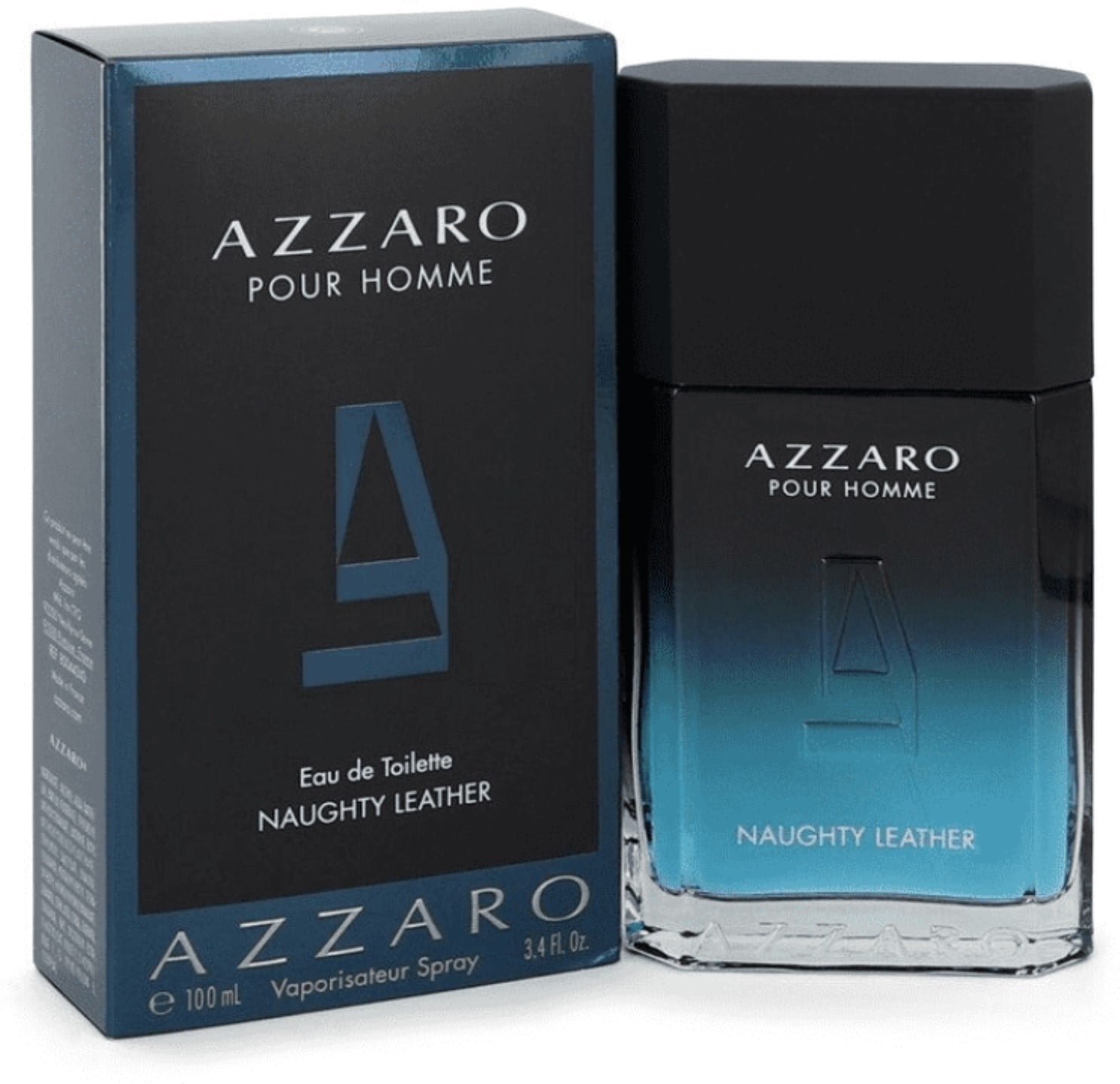 Azzaro Pour Homme, Naughty Leather Eau De Toilette 3.4 oz