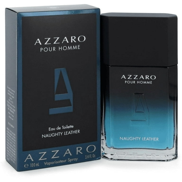 Azzaro Pour Homme, Naughty Leather Eau De Toilette 3.4 oz