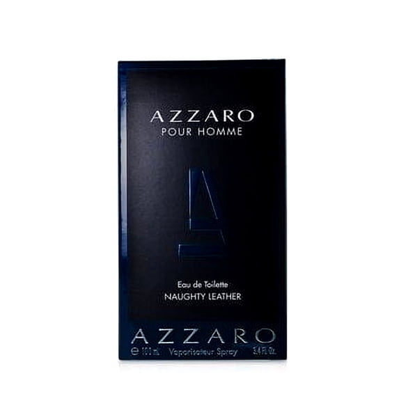Azzaro Pour Homme, Naughty Leather Eau De Toilette 3.4 oz