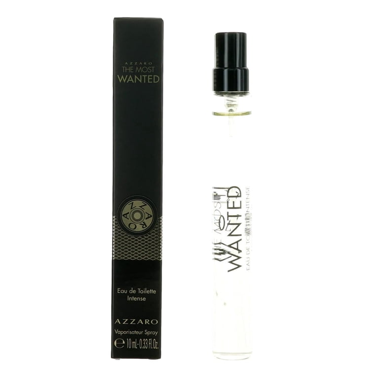 Azzaro The Most Wanted by Azzaro, 0.33 oz EDT Intense Spray for