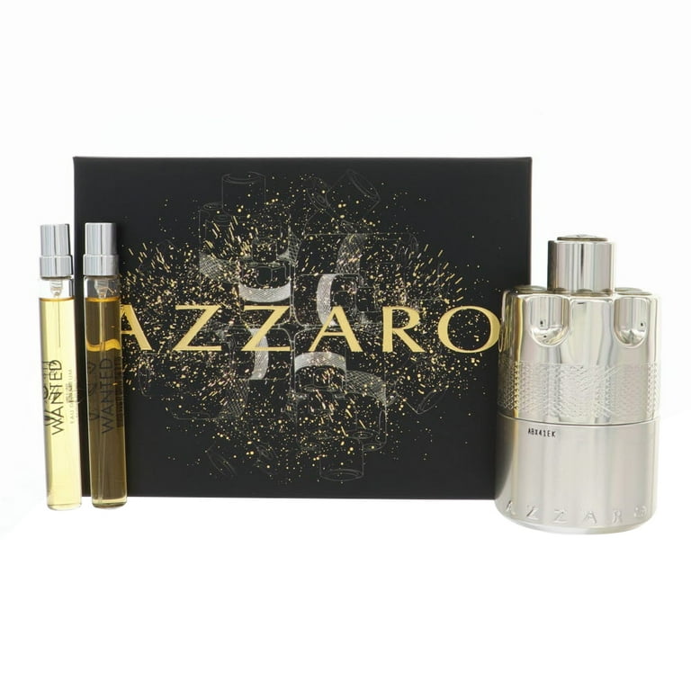 Azzaro Wanted 1 Eau De Parfum Spray by Azzaro Gift Set for Men