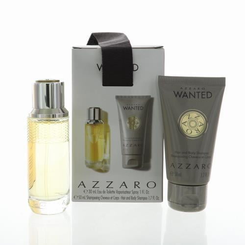 Azzaro Wanted Men 2 Piece Gift Set - 1.0 Oz Eau De Toilette Spray By Azzaro
