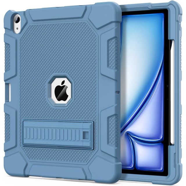 Azzsy Case for iPad Air 13inch (M2) 2024 Release, [Builtin Pencil