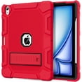 Azzsy Case for iPad Air 13inch (M2) 2024 Release, [Builtin Pencil Holder] Heavy Duty
