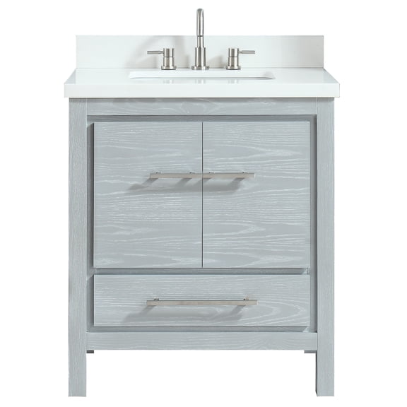Azzuri Riley-Vs31 Riley 31" Single Vanity Set - Sea Salt Gray