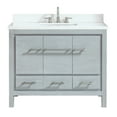 thumbnail image 1 of Azzuri RILEY-VS43-SSG Riley 43" Single Vanity Set - Sea Salt Gray, 1 of 7