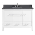 thumbnail image 1 of Azzuri RILEY-VS49-WT Riley 49" Single Vanity Set - White, 1 of 7