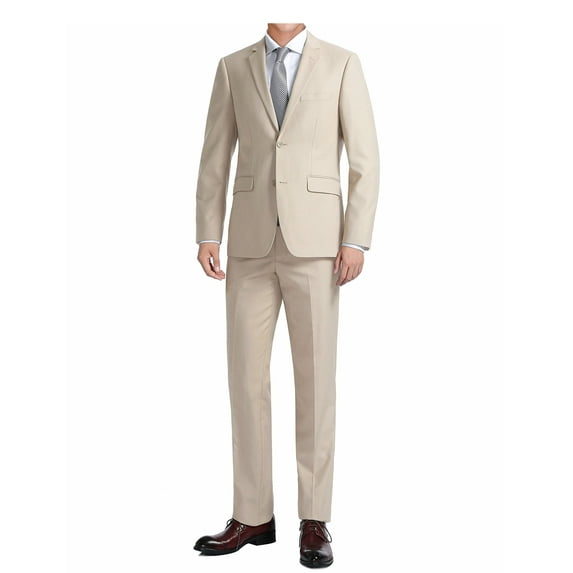 Azzuro 2-Piece Suit Set with Jacket and Dress Pants, Slim Fit