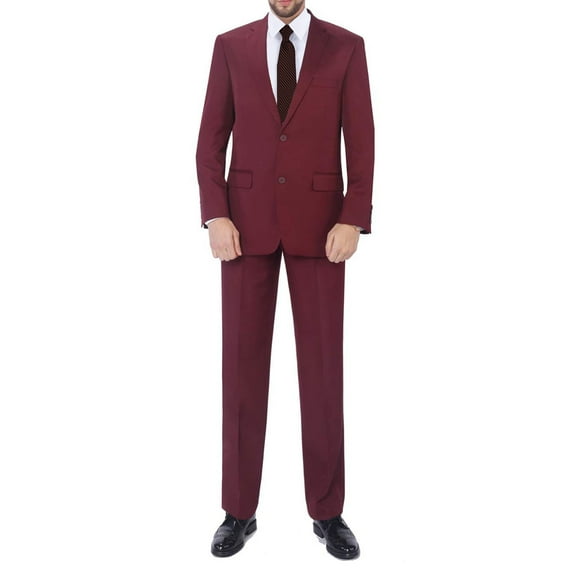 Azzuro 2-Piece Suit Set with Jacket and Dress Pants, Slim Fit