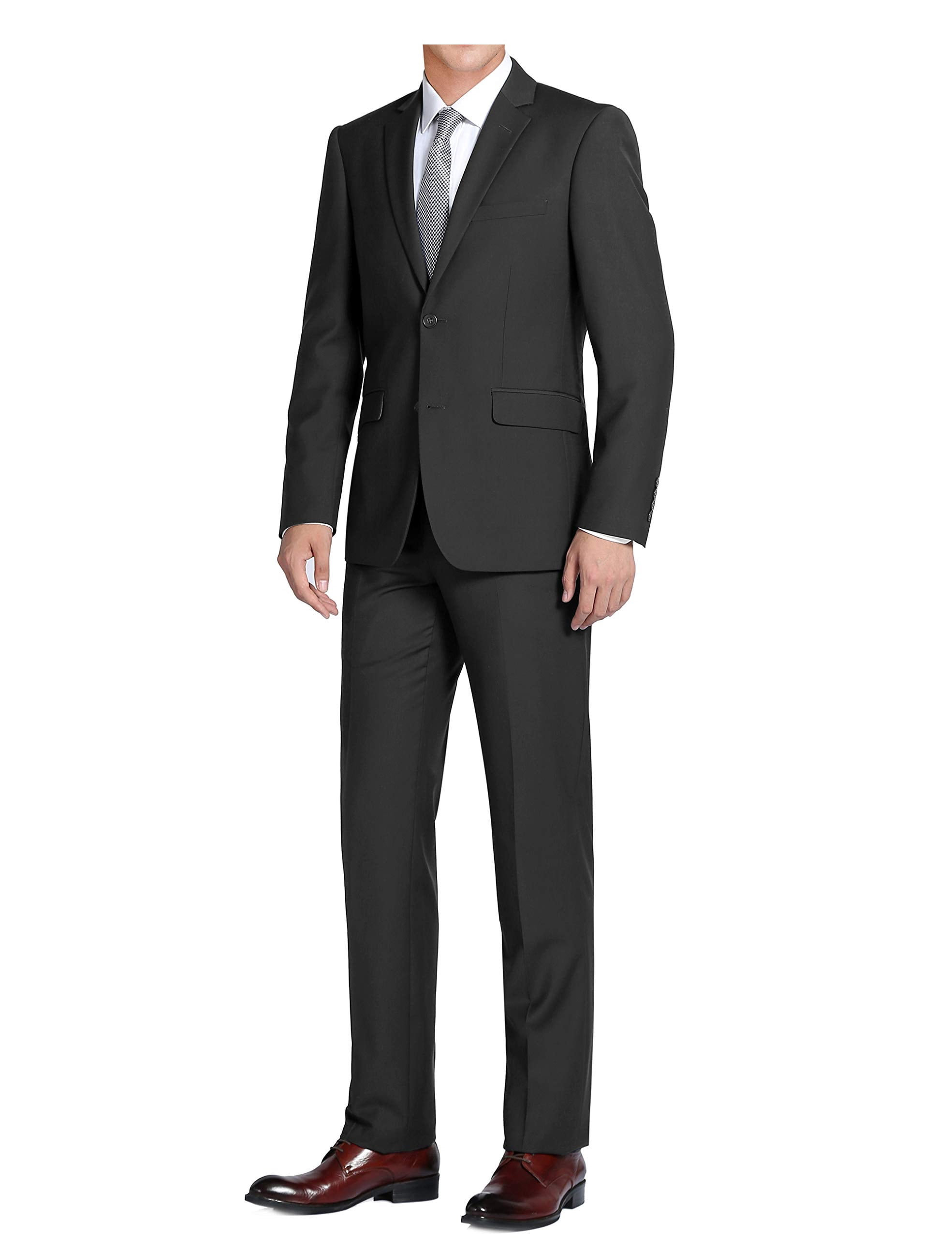New Azzuro Light Grey 2 Piece Slim Fit Suit main image 0