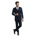 thumbnail image 1 of Azzuro Men's 3-Piece Suit Set with Jacket, Vest, and Dress Pants, 1 of 3