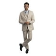 thumbnail image 1 of Azzuro Men's 3-Piece Suit Set with Jacket, Vest, and Dress Pants, 1 of 1