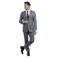thumbnail image 1 of Azzuro Men's 3-Piece Suit Set with Jacket, Vest, and Dress Pants, 1 of 1