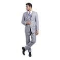 thumbnail image 1 of Azzuro Men's 3-Piece Suit Set with Jacket, Vest, and Dress Pants, 1 of 1