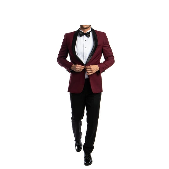 Azzuro Mens Tuxedo, Shawl Collar Tuxedo Set with Tuxedo and Tuxedo Pants