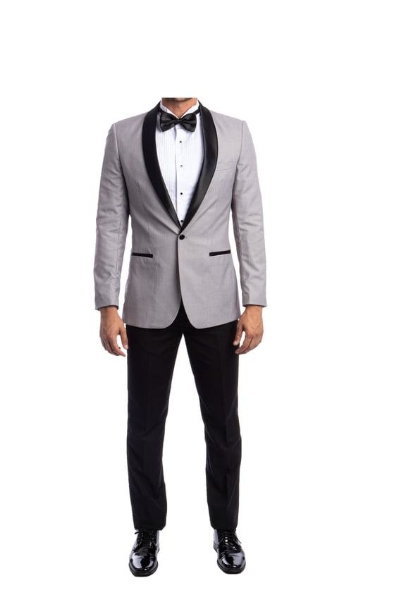Mens Tuxedo, Shawl Collar Tuxedo Set with Tuxedo and Tuxedo Pants