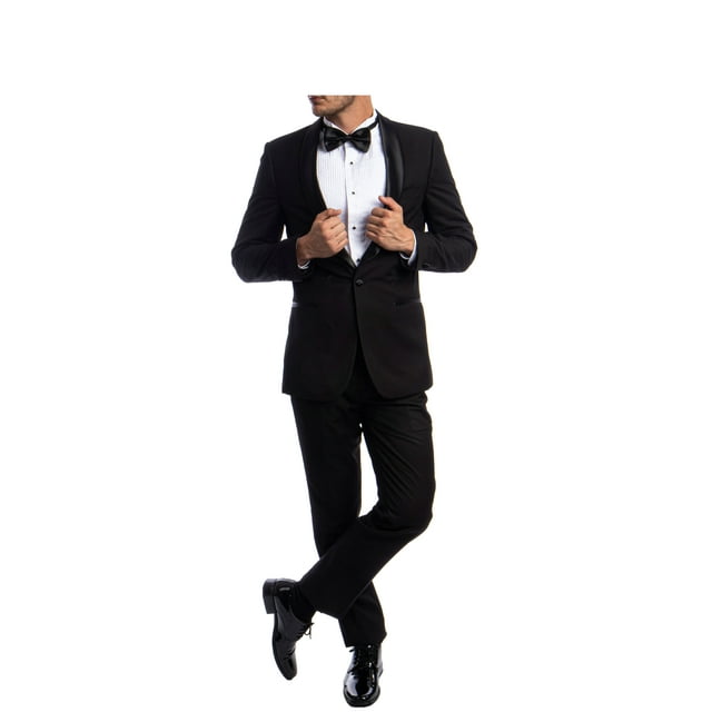 Azzuro Mens Tuxedo, Shawl Collar Tuxedo Set with Tuxedo and Tuxedo ...