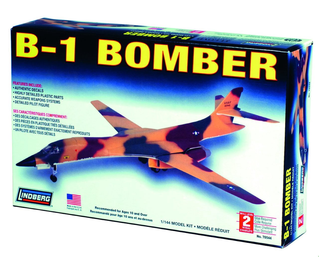 B1 Model B-1 Bomber Plane Model Kit - Walmart.com