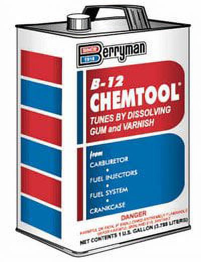 B-12 CHEMTOOL CARBURETOR FUEL SYSTEM & INJECTOR CLEANER 1 GAL CAN 
