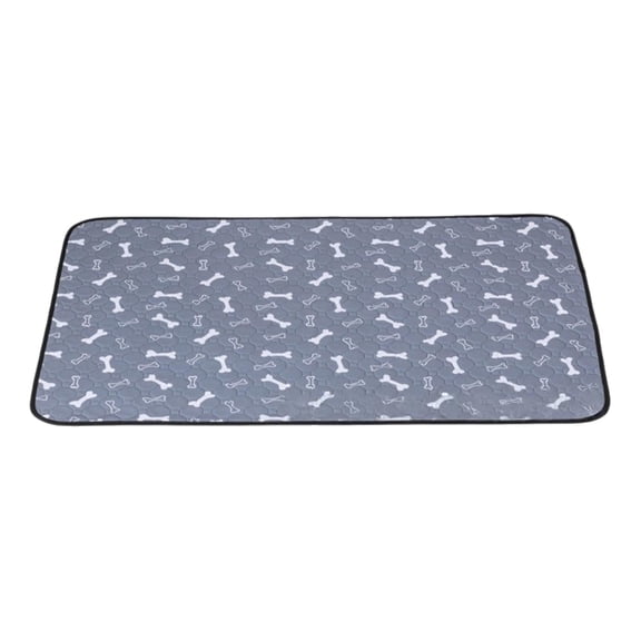 B 45X60Cm Reusable Pet Pee Pad With Leak Proof Design, Odor Control And Soft Cloth Surface For Indoor Dog Potty, Crate Training And Puppy Care 18X24X1In 0.6Lb