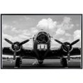 thumbnail image 1 of B-17 Flying Fortress Wall Art – Vintage WWII Bomber Poster – High-Resolution Military Airplane Print – Ideal Gift for Pilots and Aviation Enthusiasts, 1 of 5