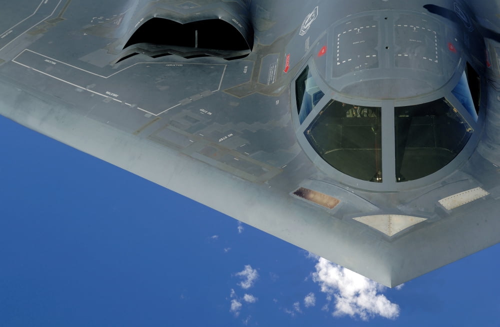 B-2 Spirit Canvas Art - Stocktrek Images (34 x 22)