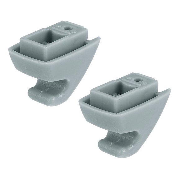 B 2 Visor Support Hook Gray For Gmc Yukon Sierra 1500