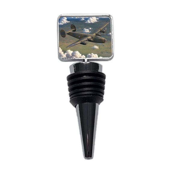 B-24 Liberator Bomber WWII United States Air Force Heavy Bomber Wine Bottle Stopper Cap Plug