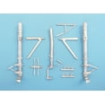 thumbnail image 1 of B-25 Mitchell Metal Landing Gear for HK Model (1/32 model kit accessory), 1 of 1