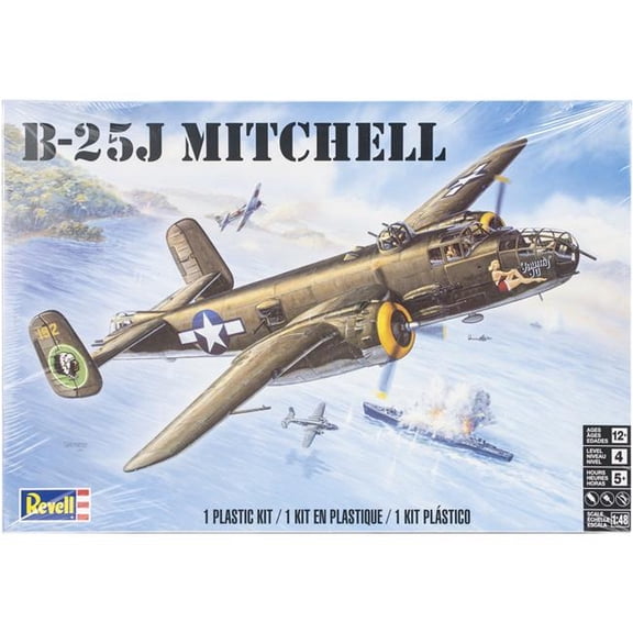 B-25J Mitchell 1-48 Plastic Model Kit