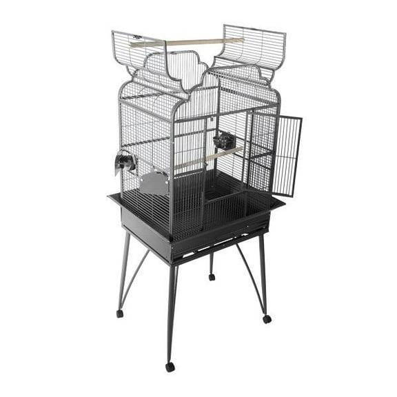 B-2620 Platinum Victorian Open Top Bird Cage, by A&E Cage Company