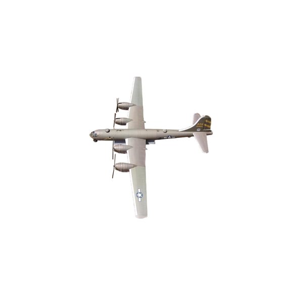 B-29 Superfortress Bomber DIY Paper Model Kit, 3D Cardstock Aircraft Model, Advanced Level 4/6 Aviation Craft, Large Scale Collectible Creative Display Replica Gift for Adult Enthusiasts