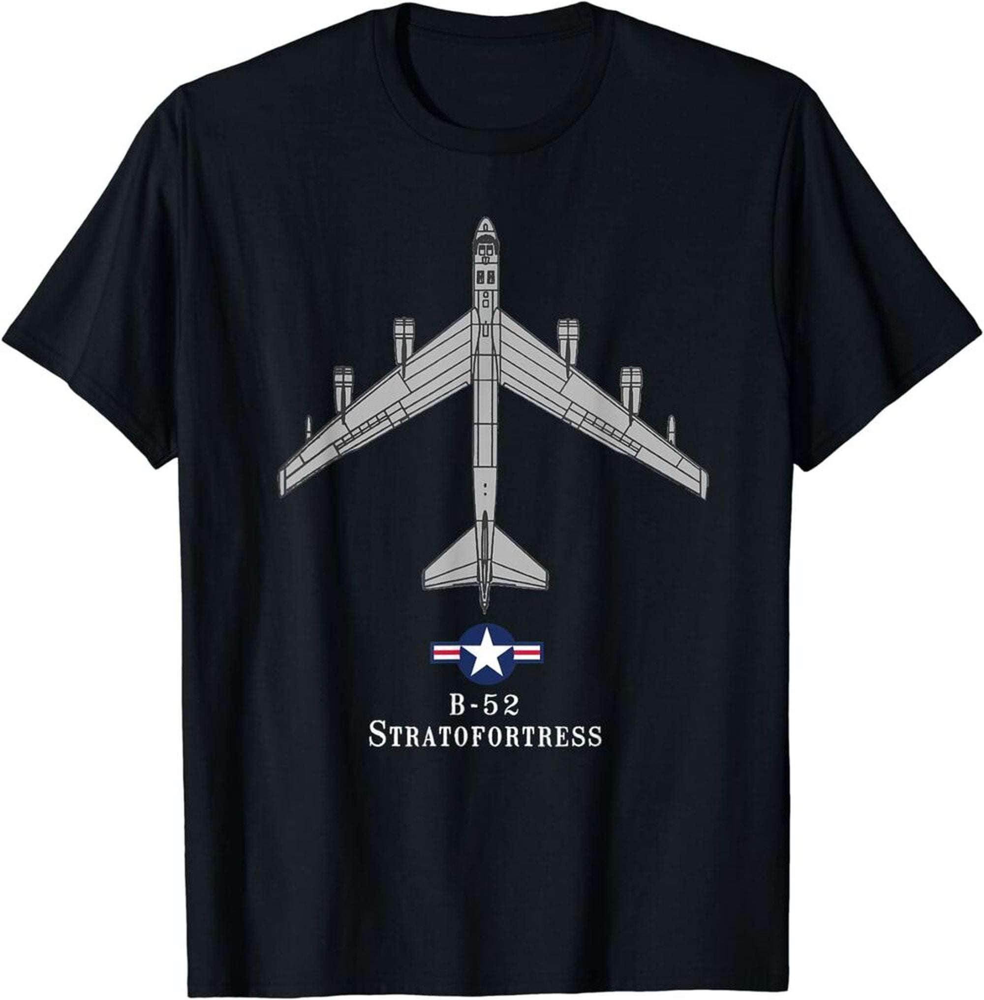 B52 Stratofortress Tech War Bomber TShirt Free Shipping