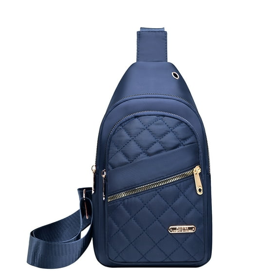 B-57 Blue Shoulder Bag For Women Chest Portable Design #MJVHi