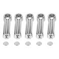 thumbnail image 1 of B 5Pcs Chrome Car Door Handle For Jeep, 1 of 10