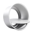 thumbnail image 1 of B 6 Inch Round Cake Pan With Removable Bottom Aluminum Alloy Baking Pan For Home Use Easy Clean Cake Baking Tool, 1 of 9