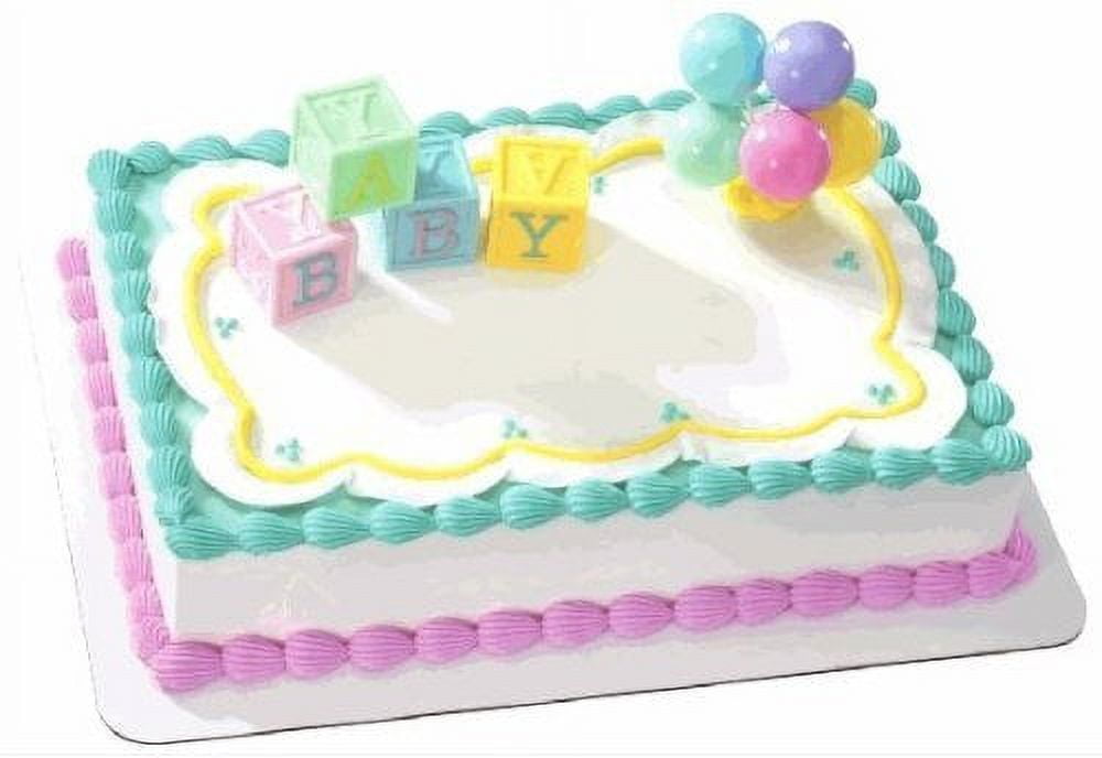 Baby Blocks Shower Cake : 7 Steps - Instructables
