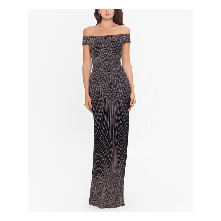 Betsy and adam off the shoulder lace gown 2025