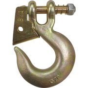 B/A Products Twist Lock Clevis Slip Hook, 1/2in., 6.5in.L, 11,300-Lb. Capacity, Model# G7-205-12